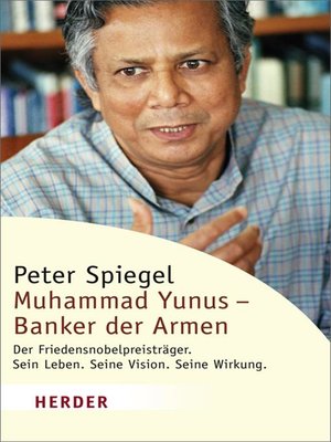 cover image of Muhammad Yunus--Banker der Armen